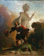 Alexandre-Evariste Fragonard Don Juan and the statue of the Commander Germany oil painting artist